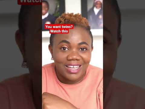 How to get pregnant with twins Naturally. #shortsvideo #twins #twinsbaby