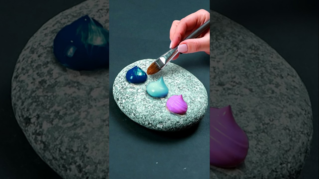 Plain Rock Transformed into Mini Masterpiece ๐จ