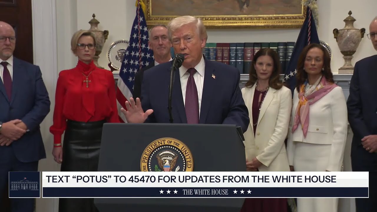 President Trump Announces New Policy 🏛️