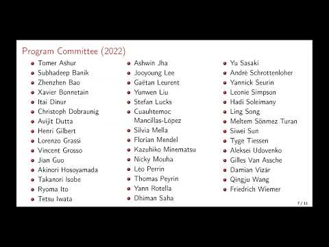 FSE 2023 Rump Session