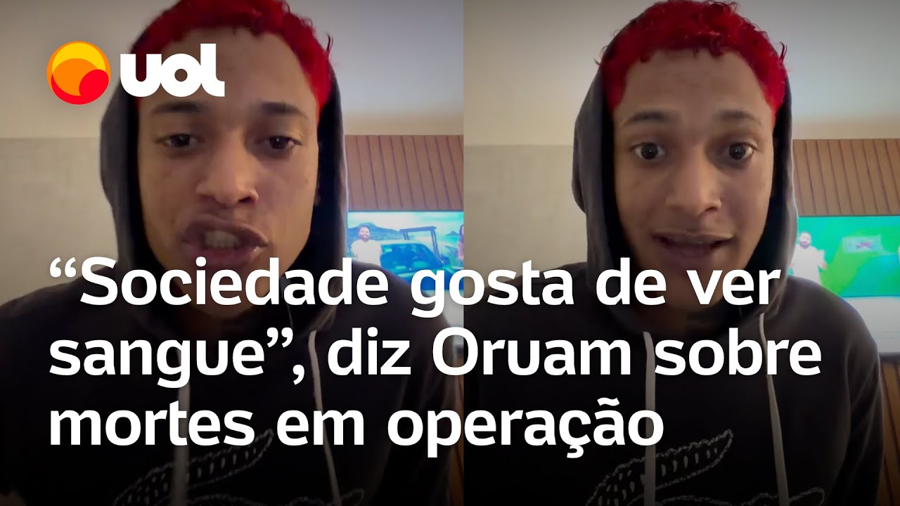 Oruam Critica Operações Policiais no RJ: 'Política de Matar Bandido' 🚨