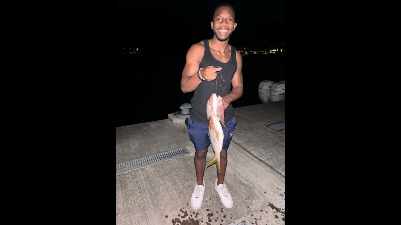 Night Fishing at Dominica Jetty 🇩🇲