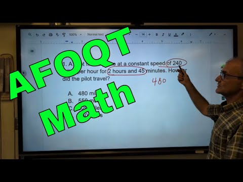 AFOQT Arithmetic Reasoning #asvab