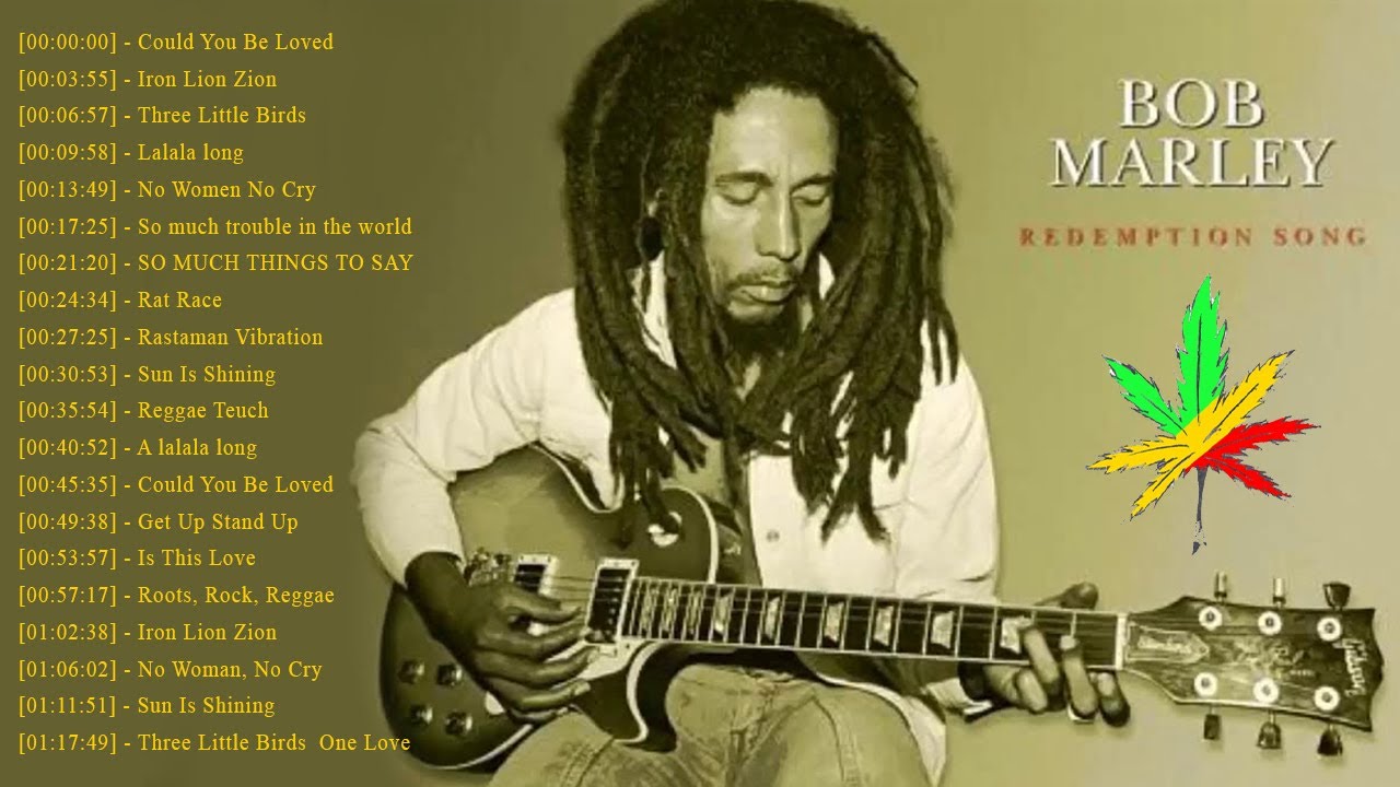 Top 20 Bob Marley Hits 🎶 | Greatest Reggae Songs 2012