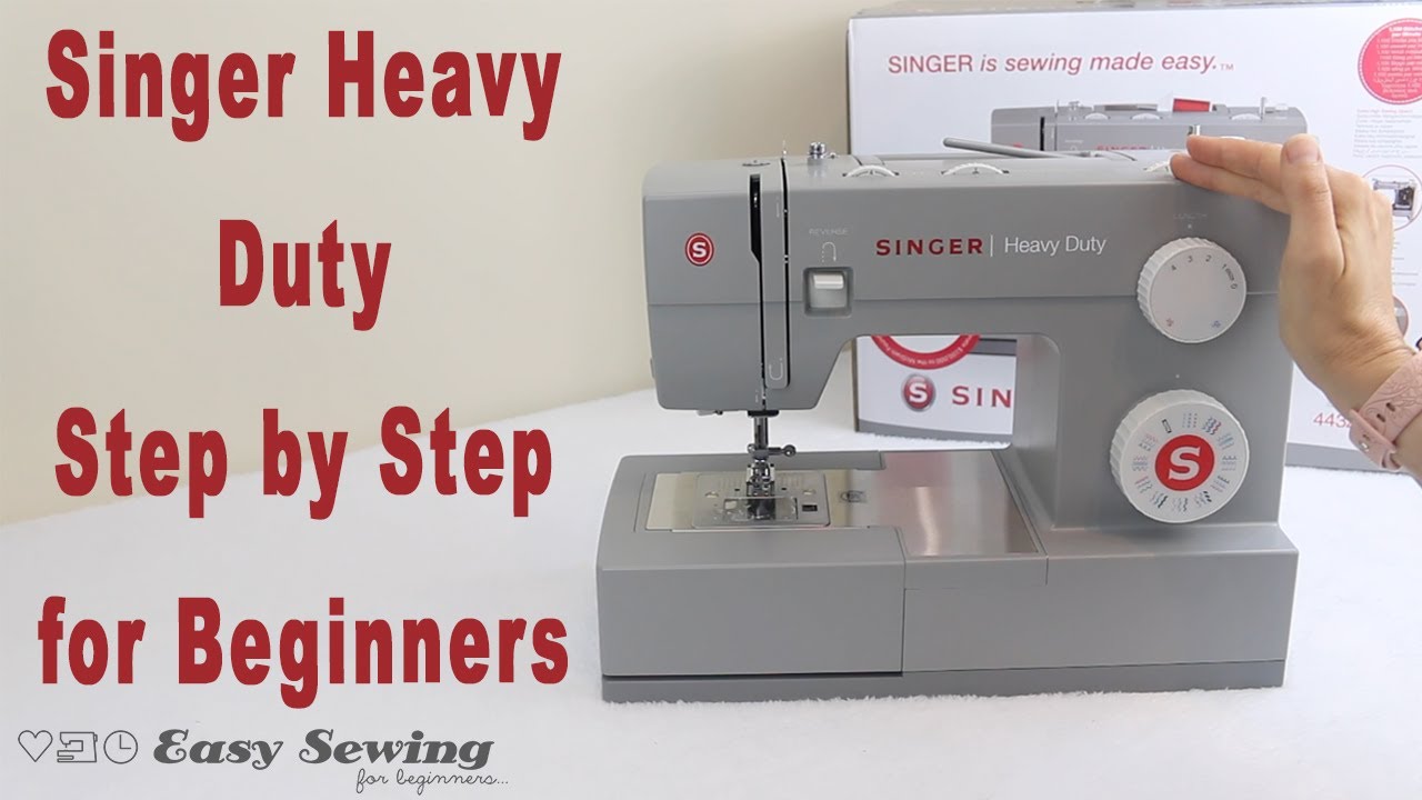 Operating a Singer Heavy Duty Sewing Machine: A Step-by-Step Guide