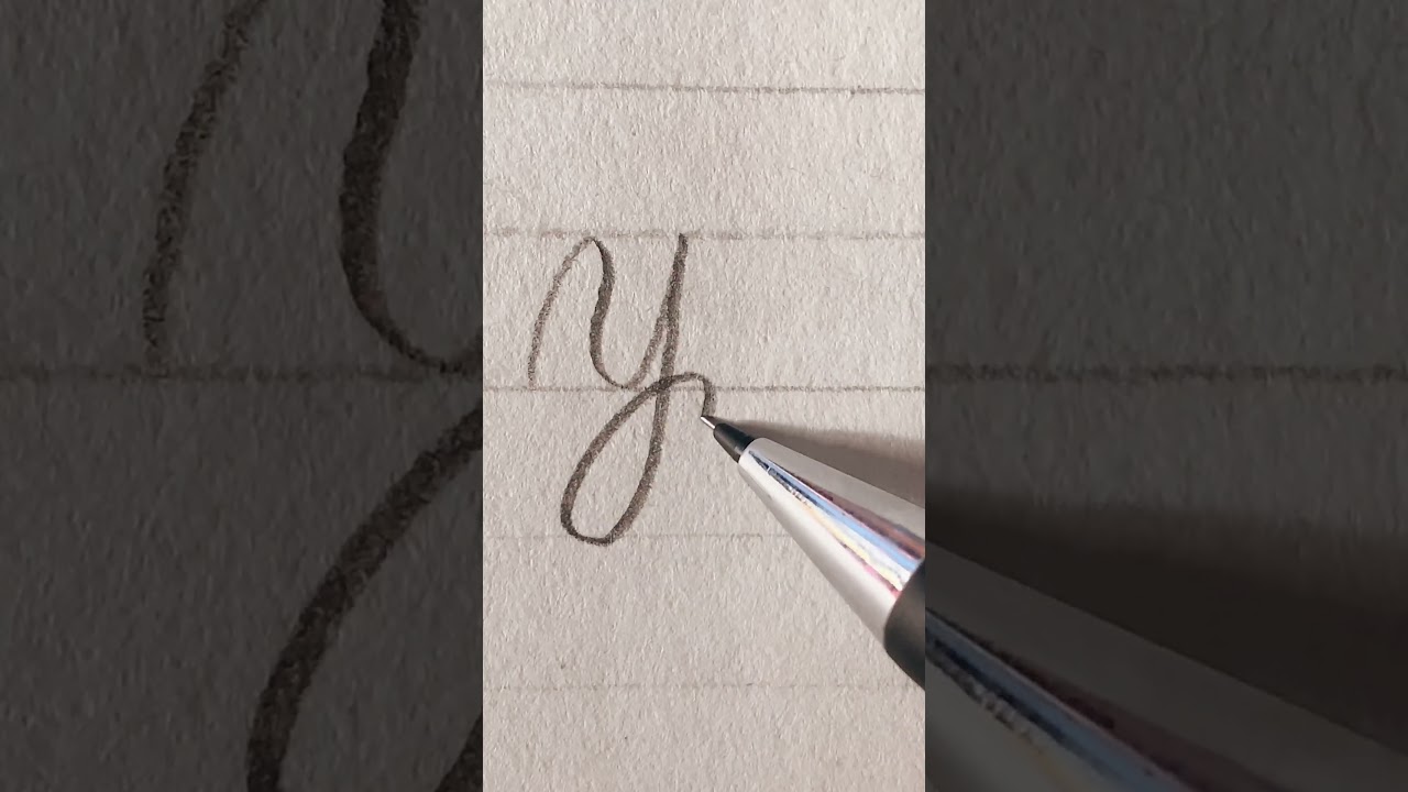 Y en cursiva 🖊 | Caligrafía y Lettering