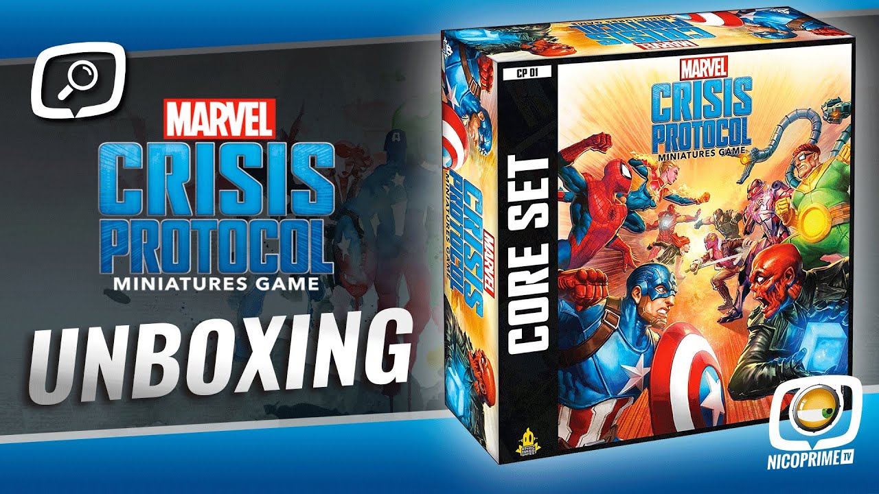 Marvel Crisis Protocol Unboxing 🚀