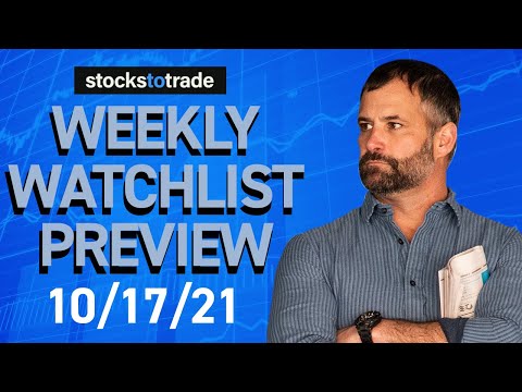 stockstotrade Weekly Watchlist Preview | 10/17/21