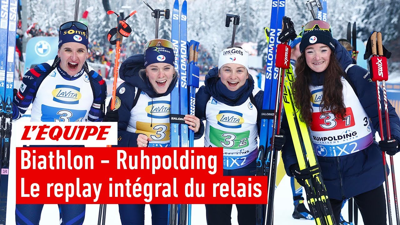 Biathlon 2023/24: French Women Win Ruhpolding Relay 🏆