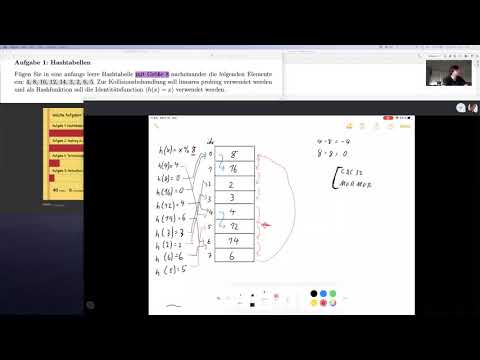 [Info 2 Übung] #8 Hashtabellen