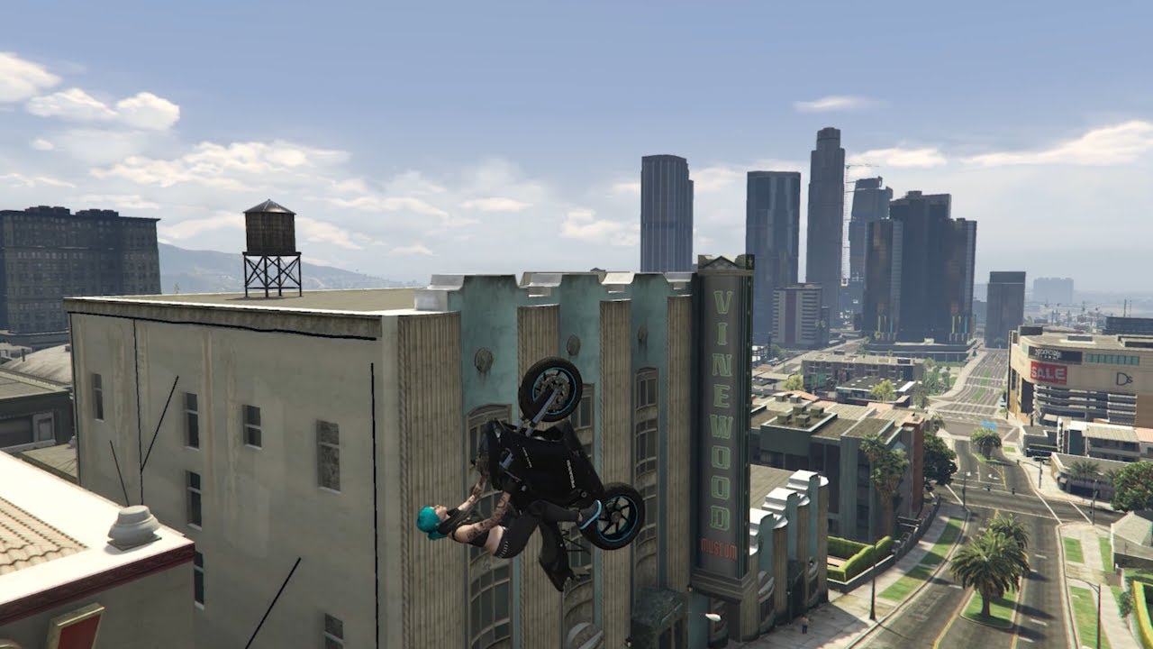 GTA 5 Bike Stunts & Epic Jumps 🚴‍♂️ #16