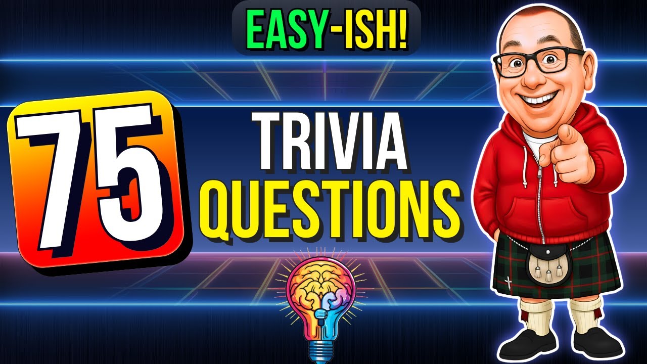 PUB QUIZ | 75 Fun and Easy-ish Trivia Questions to Test Your General Knowledge