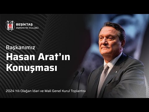 Başkanımız Hasan Arat'ın, 2024 Yılı Olağan İdari ve Mali Genel Kurul Toplantısı’ndaki konuşması.