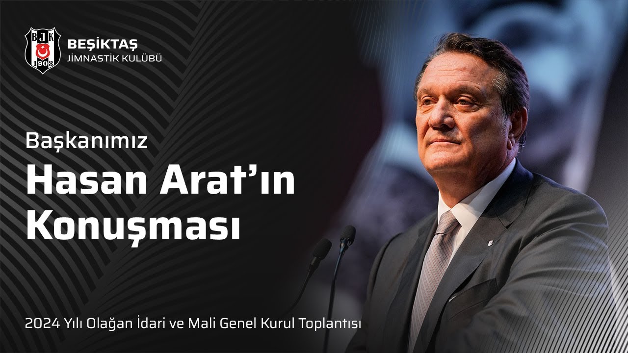 Başkan Hasan Arat'tan 2024 Yılı Olağan İdari ve Mali Genel Kurul Toplantısı Özel Konuşması 🦅