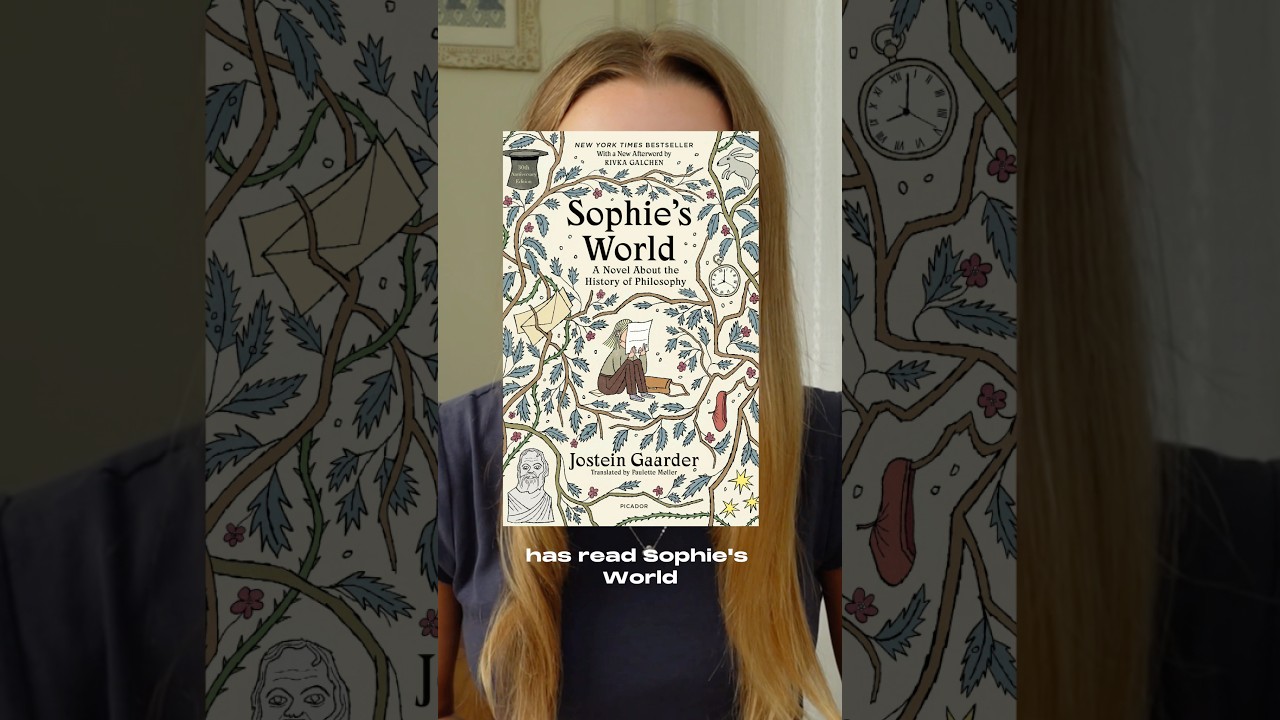 Sophie's World: The Perfect Philosophy Intro 📚