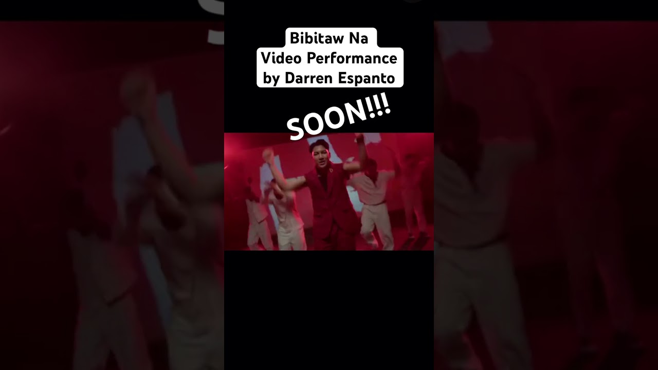 Darren Espanto's New Hit 'Bibitaw Na' Coming Soon! 🎶