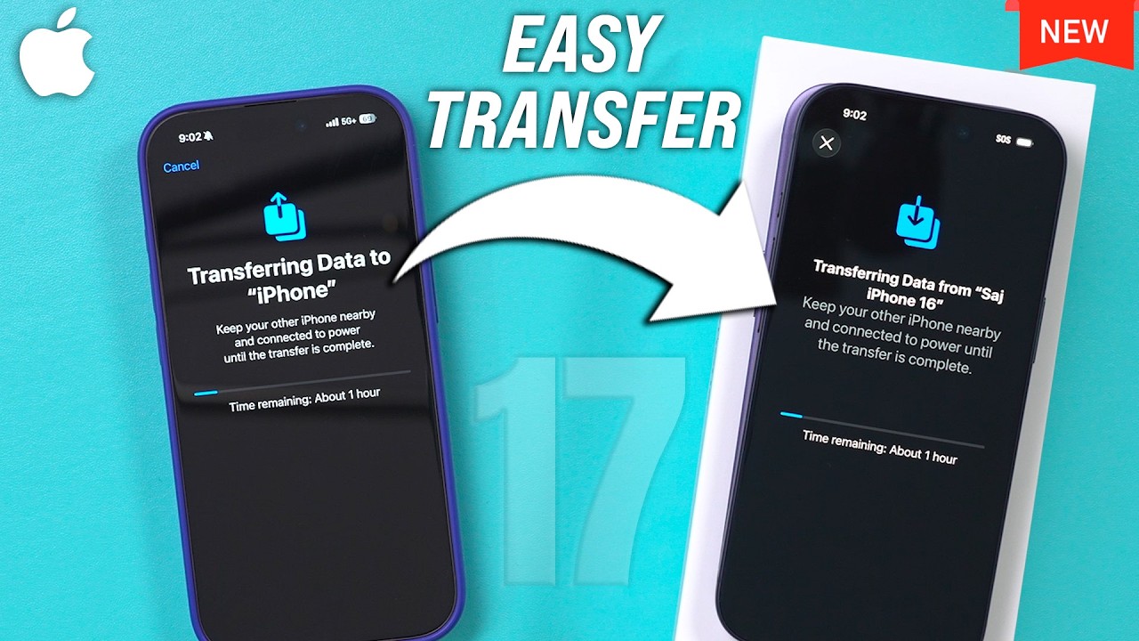 Transfer All Data to iPhone 17 & Pro 📱