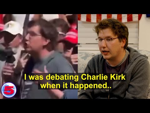 The Last Person to Debate Charlie Kirk (Exclusive Interview)