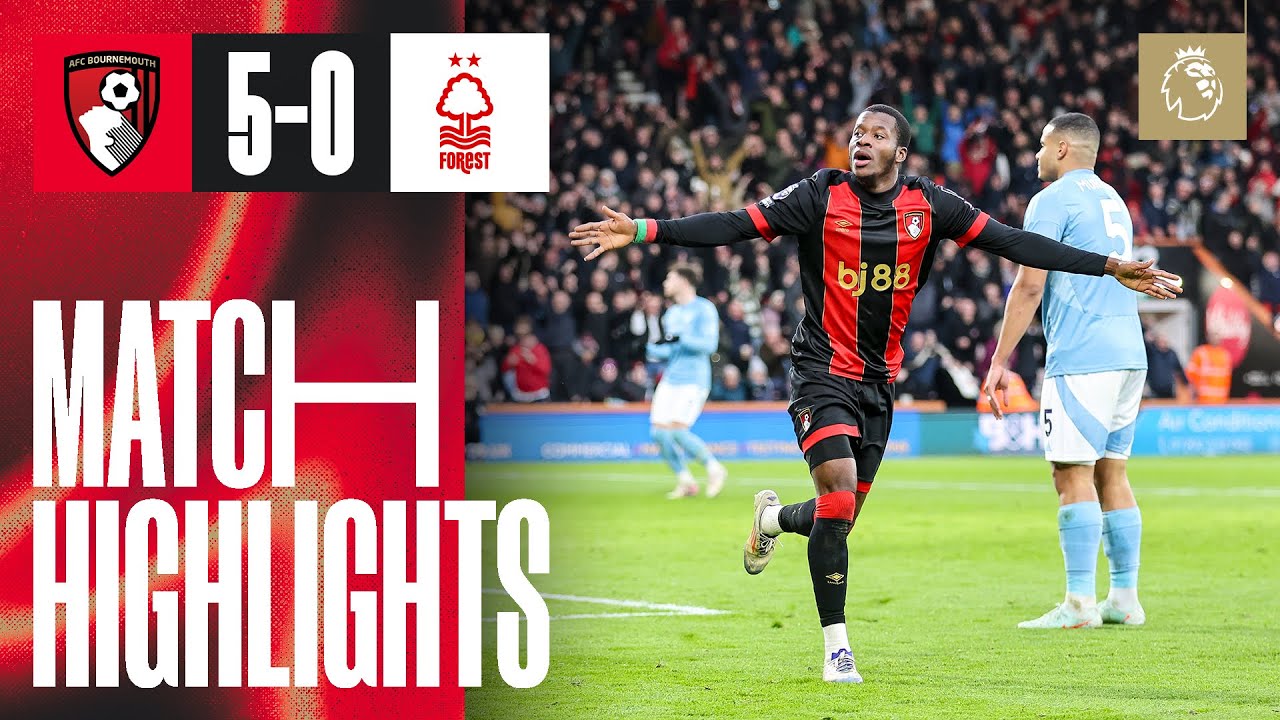 Ouattara's First Premier League Hat-Trick Leads Bournemouth to 5-0 Victory ⚽