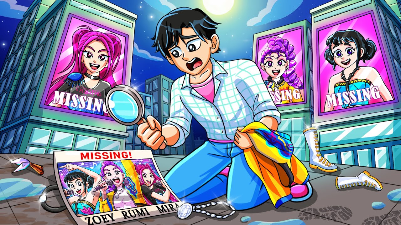 Missing HUNTRIX! | Exciting KPop Demon Hunters Animation Adventure 🎬