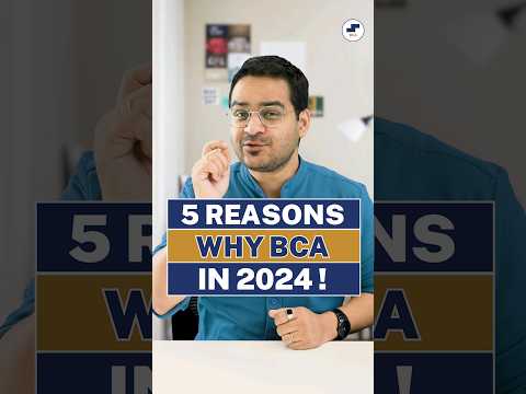 💥5 Best Reasons Why Should You Do BCA in 2024? BCA Course Benefits! #shorts #bca #bcacourse #viral