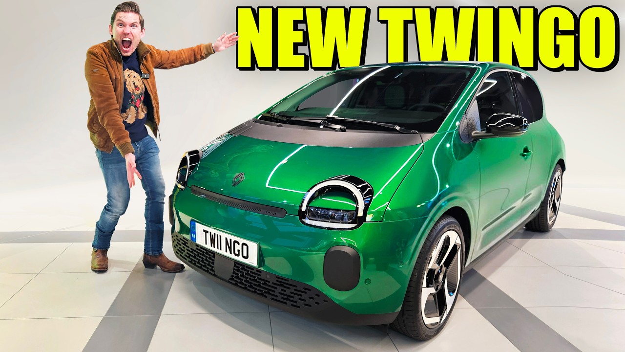 FIRST LOOK! Renault's Secret Project Twingo Arrives in the UK!