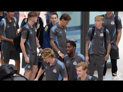 뉴캐슬 유나이티드 FC 입국길 Newcastle United FC Airport Arrival | ICN 250728