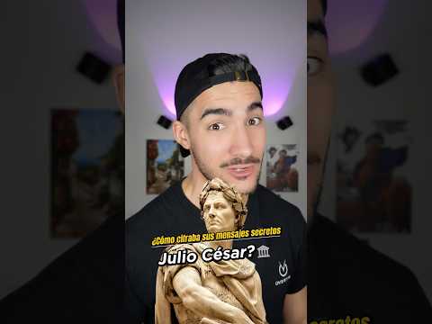 ¿Cómo cifraba JULIO CÉSAR sus mensajes secretos?🫣🏛️| Cifrado César | Aprende con Overtips👨🏻🏫
