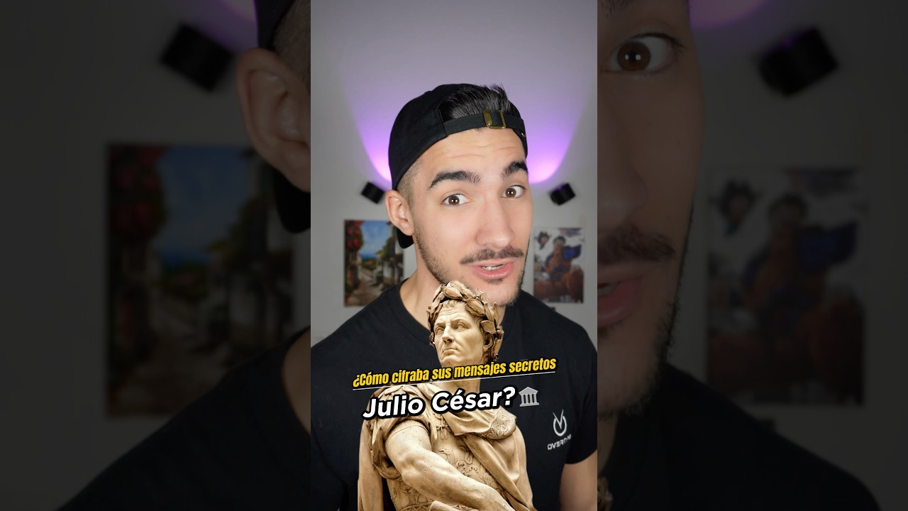¿Cómo usaba Julio César el Cifrado César para sus mensajes secretos?🕵️‍♂️