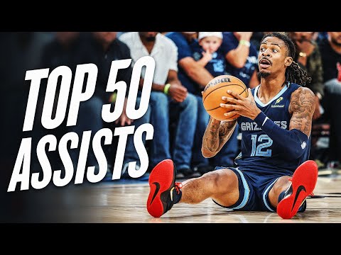 Top 50 Assists of the 2024-25 NBA Season
