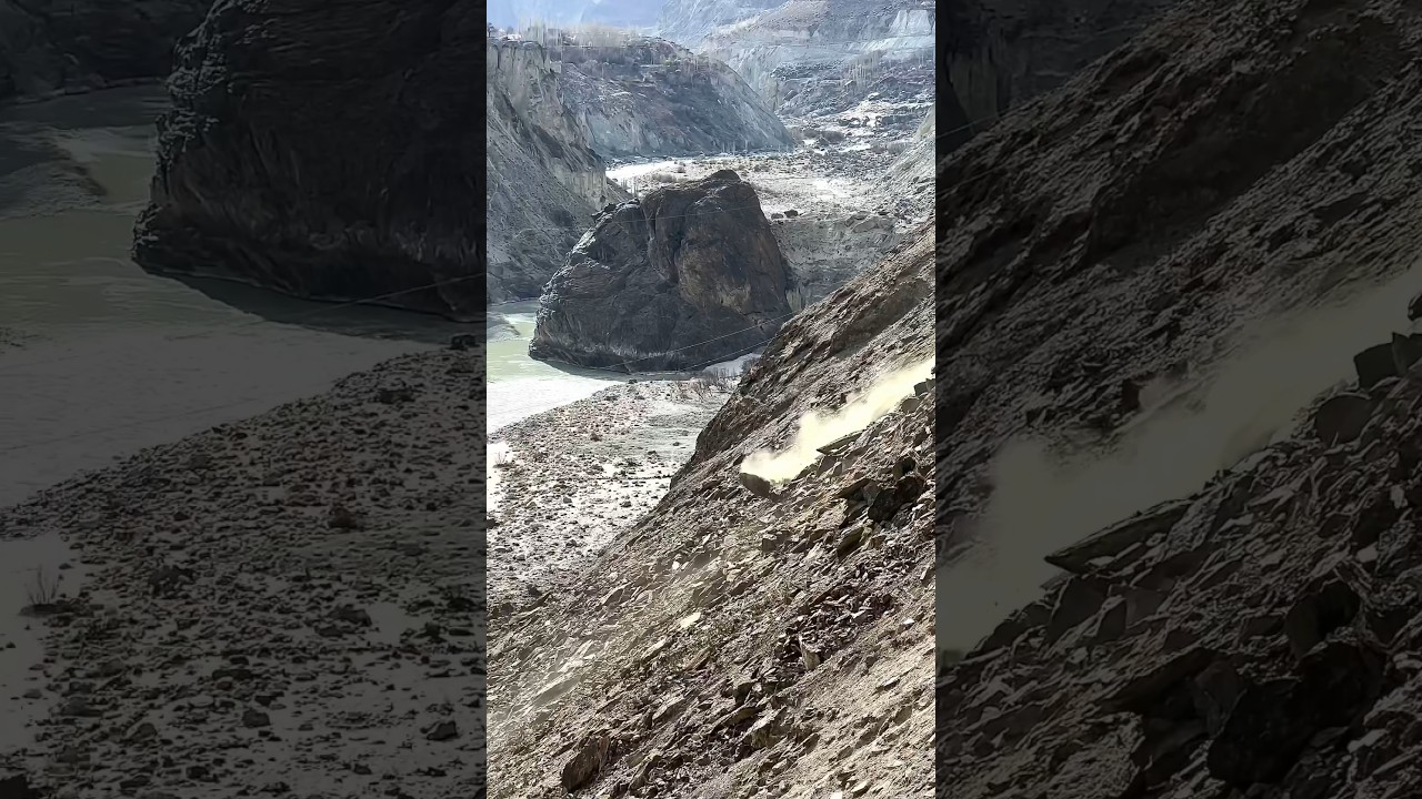 Huge Rockfall Caught on Camera π±