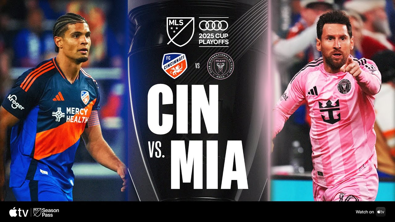 FC Cincinnati vs. Inter Miami Highlights | 2025 MLS Playoffs