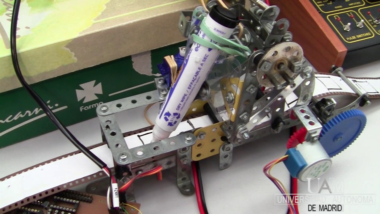 Proyecto de la Máquina de Turing 2015-16: Implementación con Stepper y Pistón Neumático 🤖