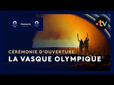 Paris 2024 : Marie-José Pérec et Teddy Riner allument la vasque olympique