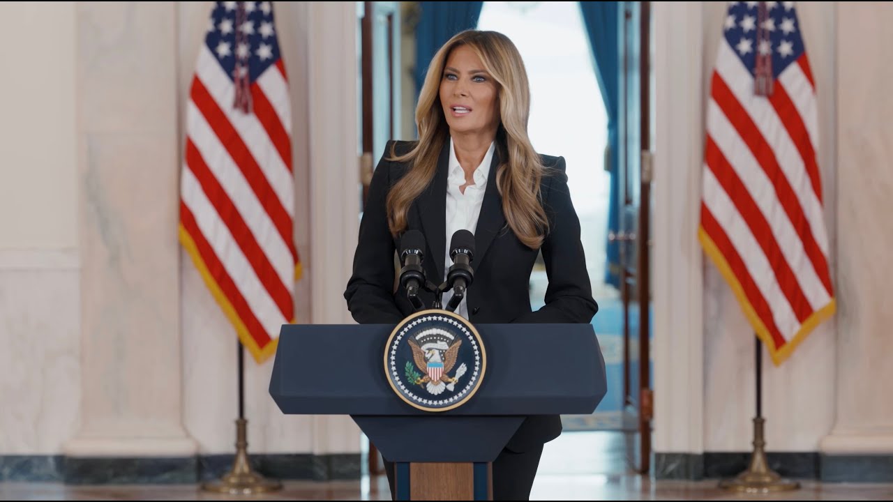First Lady Melania Trump Announces New Initiative
