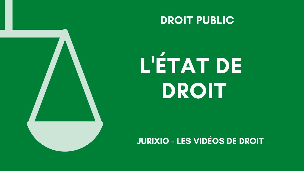 L'État de droit : Pack de 30 fiches de droit constitutionnel 📚