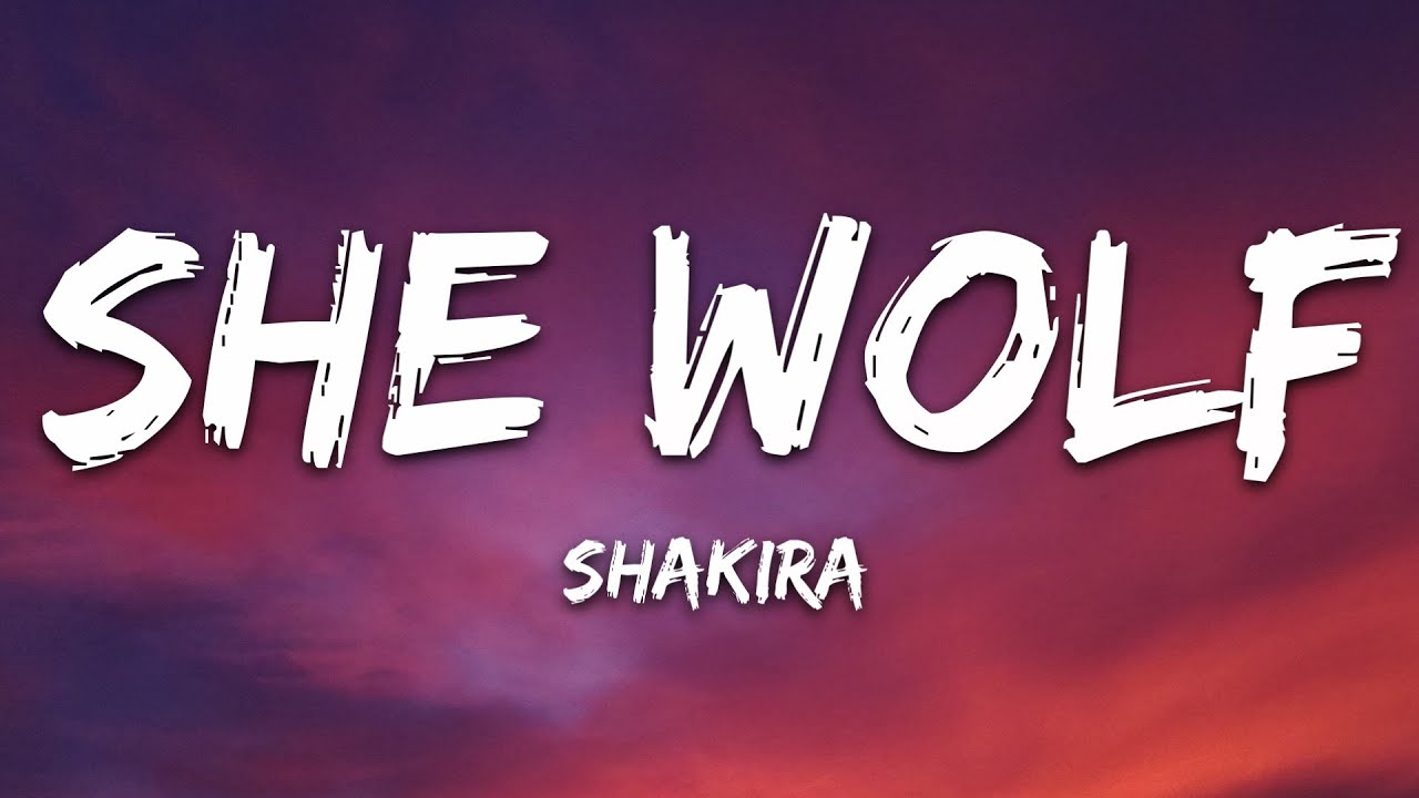 Shakira - She Wolf (Lyrics) | Official 7clouds Playlist