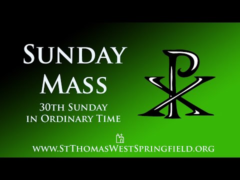 Sunday Mass October 26, 2025
