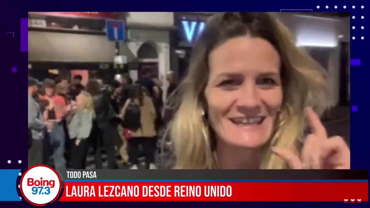 [EN VIVO] Laura Lezcano desde Reino Unido - Radio Boing 97.3