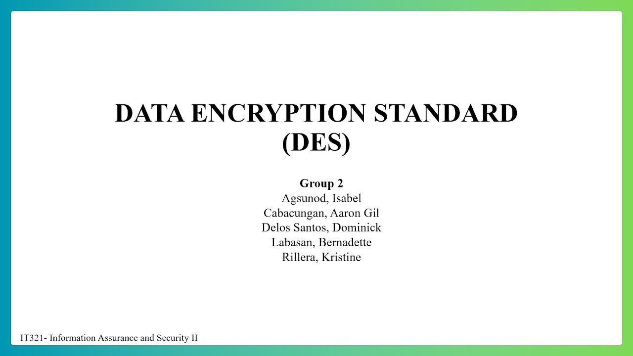 Understanding Data Encryption Standard (DES): History & Fundamentals 🔐