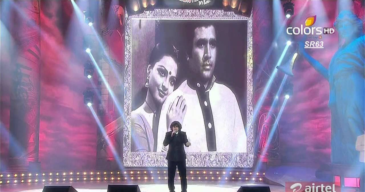 Mirchi Music Awards 2013- Rajesh Khanna Hit songs With Sonu Nigam