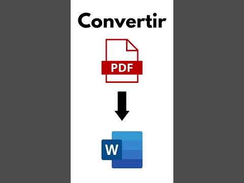 Convertir PDF en Word facilement