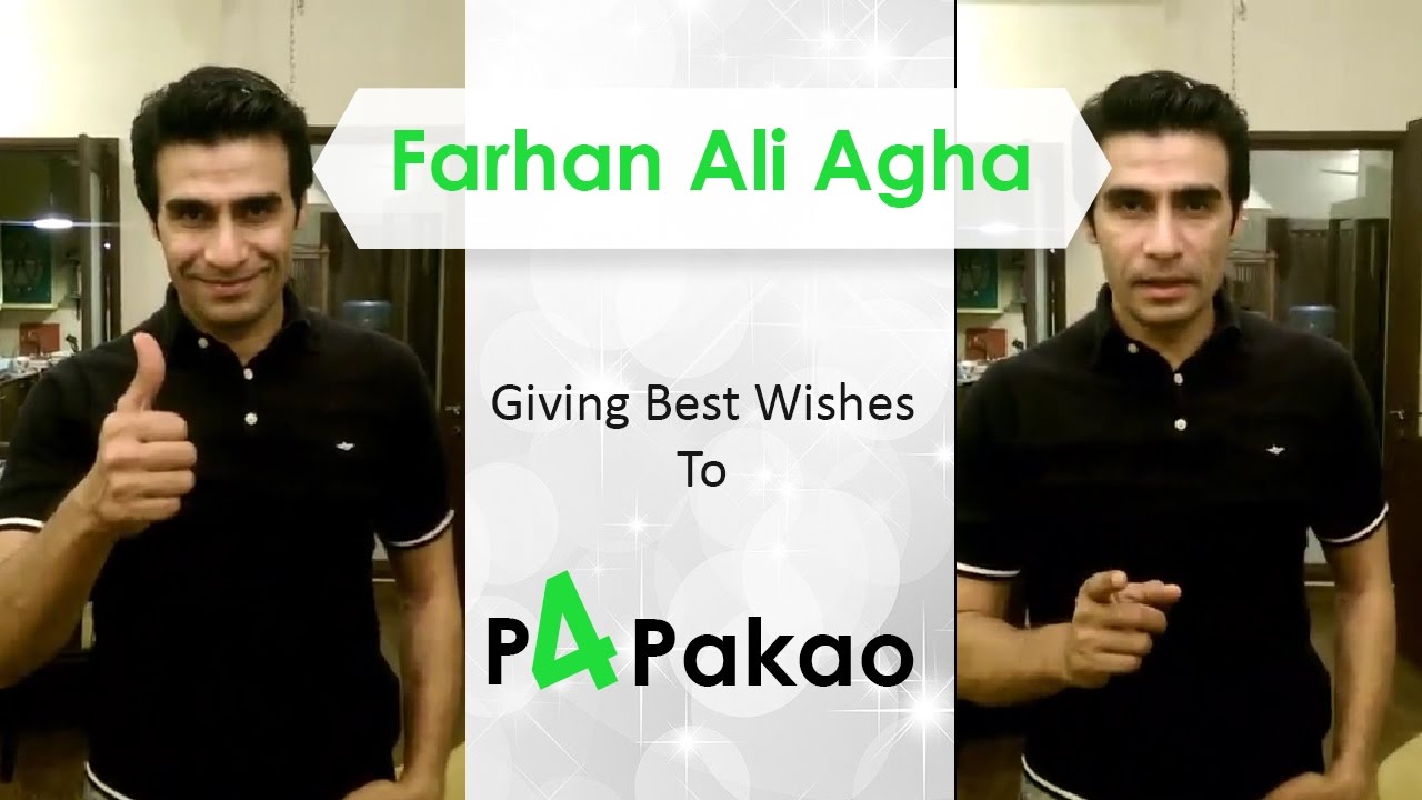 Farhan Ally Agha Sends Heartfelt Wishes to P4pakao π