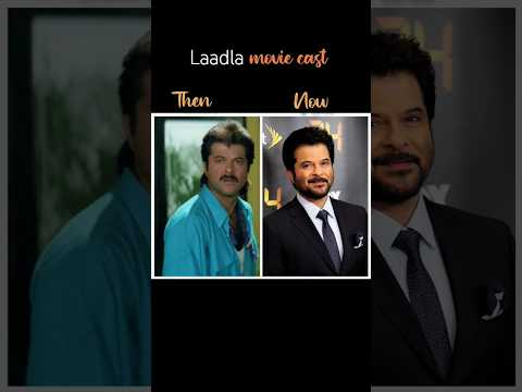 Laadla movie cast then Vs Now #cinema #indianactor #movie #bollywoodactor #90s #90severgreen#laadla
