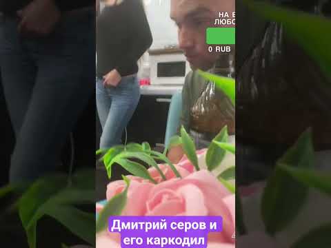 Дмитрий серов показал своего домашнего Крокодила. Полное тв аркашино тв