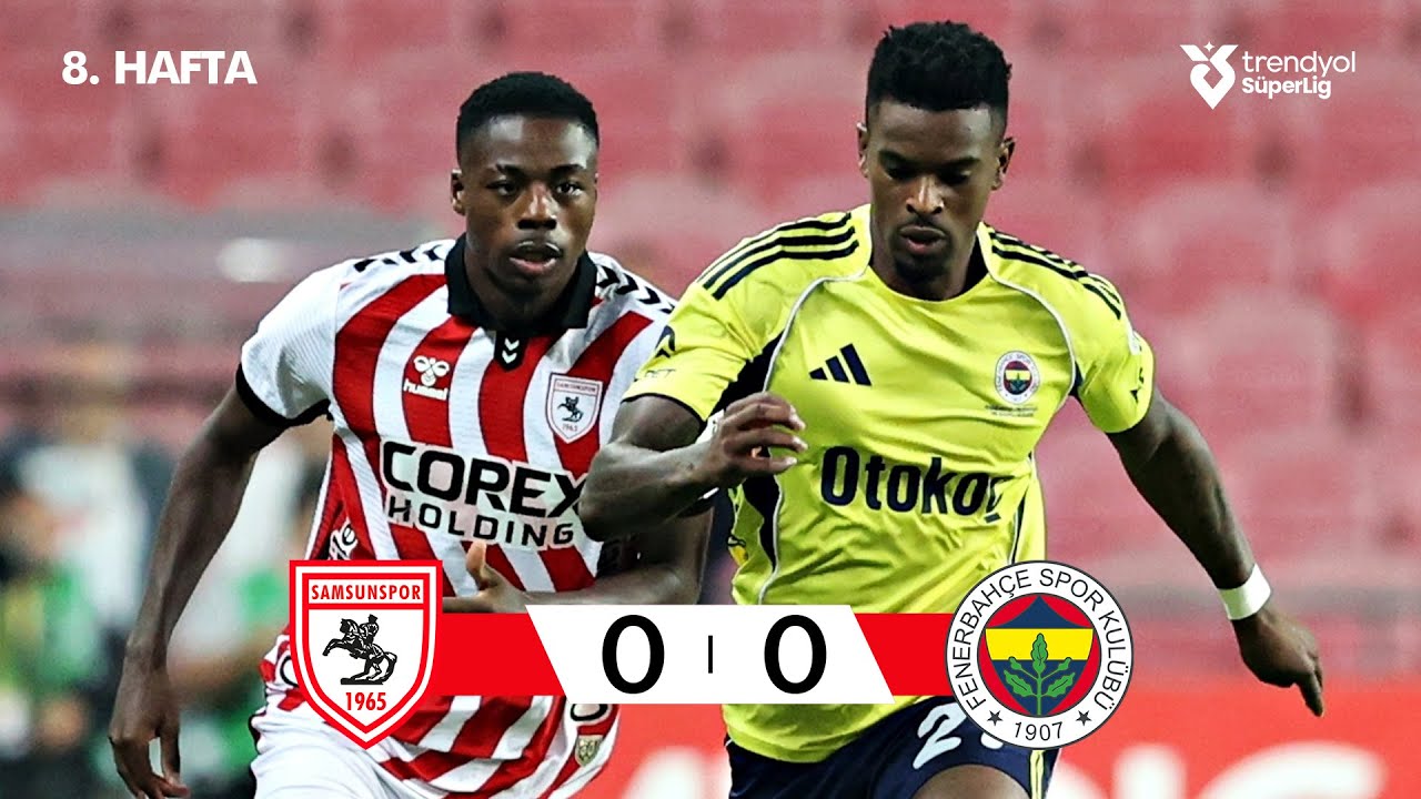 Samsunspor vs Fenerbahçe 0-0 Highlights | Trendyol Süper Lig 2025/26