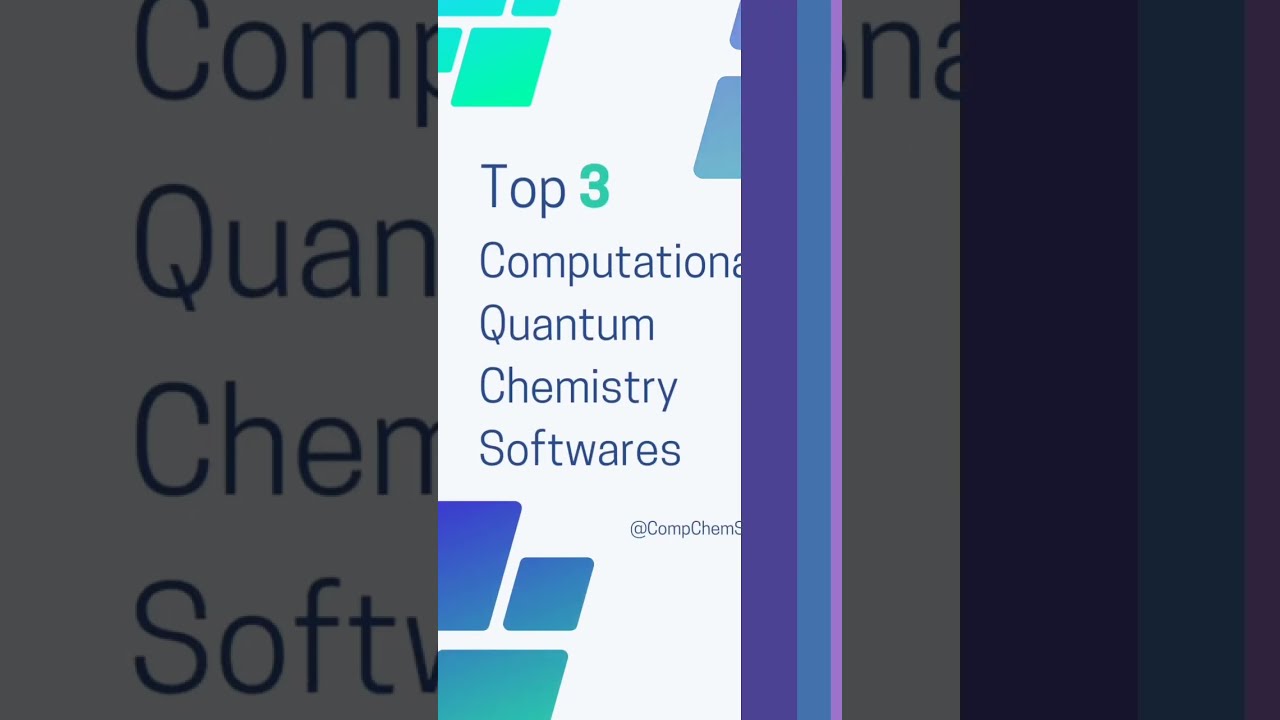 Top 3 Free Computational Quantum Chemistry Software for Research and Education