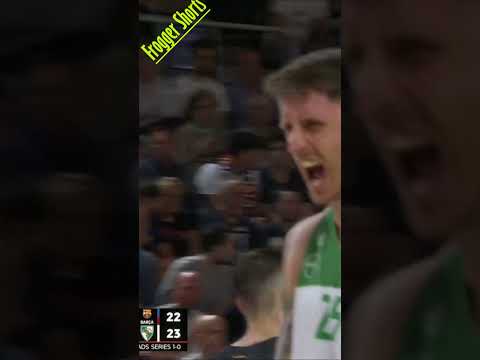 Achille Polonara dunk #shorts Zalgiris vs Barcelona #euroleague Zalgiris highlights #zalgiris