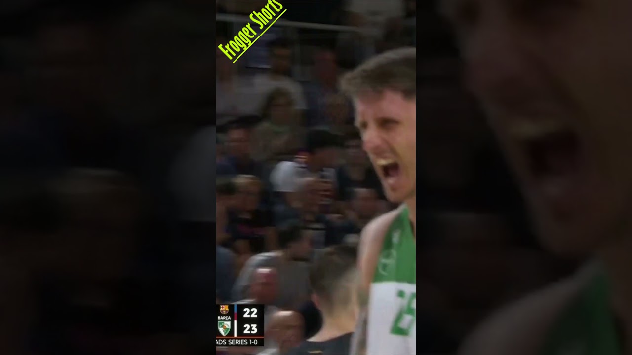 Achille Polonara Dunk | Zalgiris vs Barcelona | EuroLeague Highlights #shorts