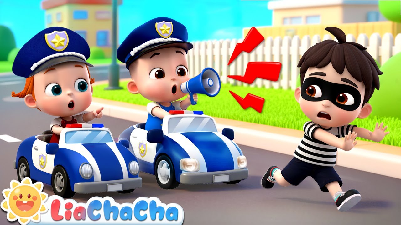 Wee-woo Police Patrol Team 🚓 | Kids Police Song EP217